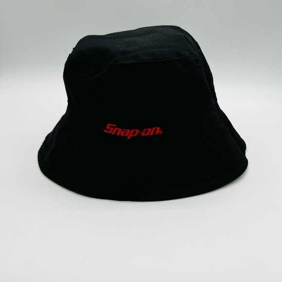 Snap On Tools Black and Red Logo Bucket Hat New Without Tags - Picture 7 of 8